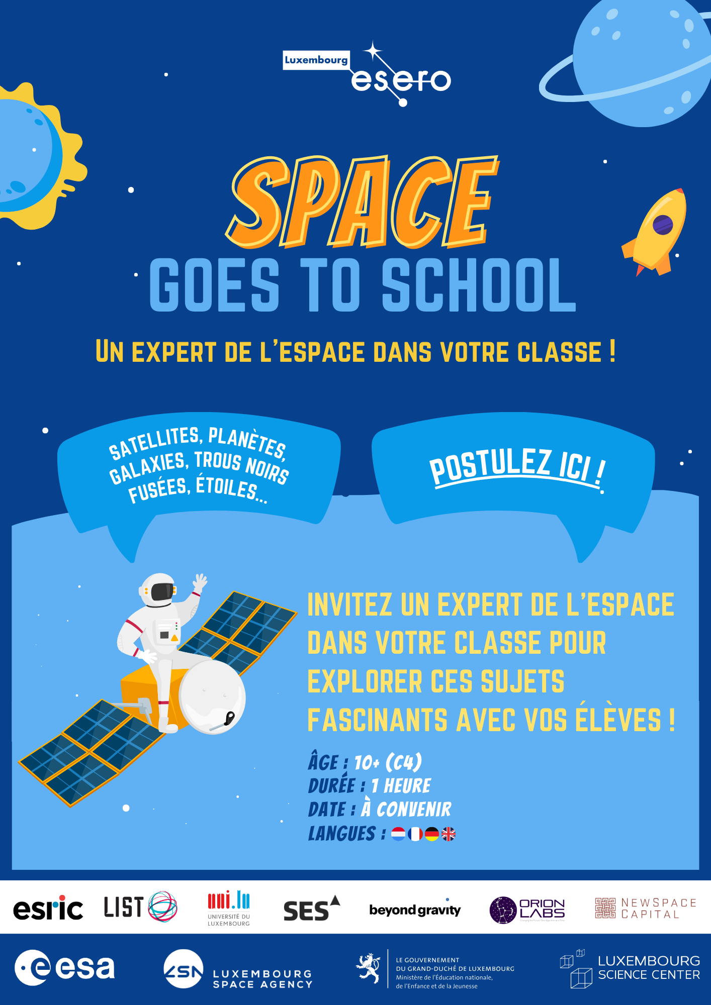 Space Goes to School Primaire - FR