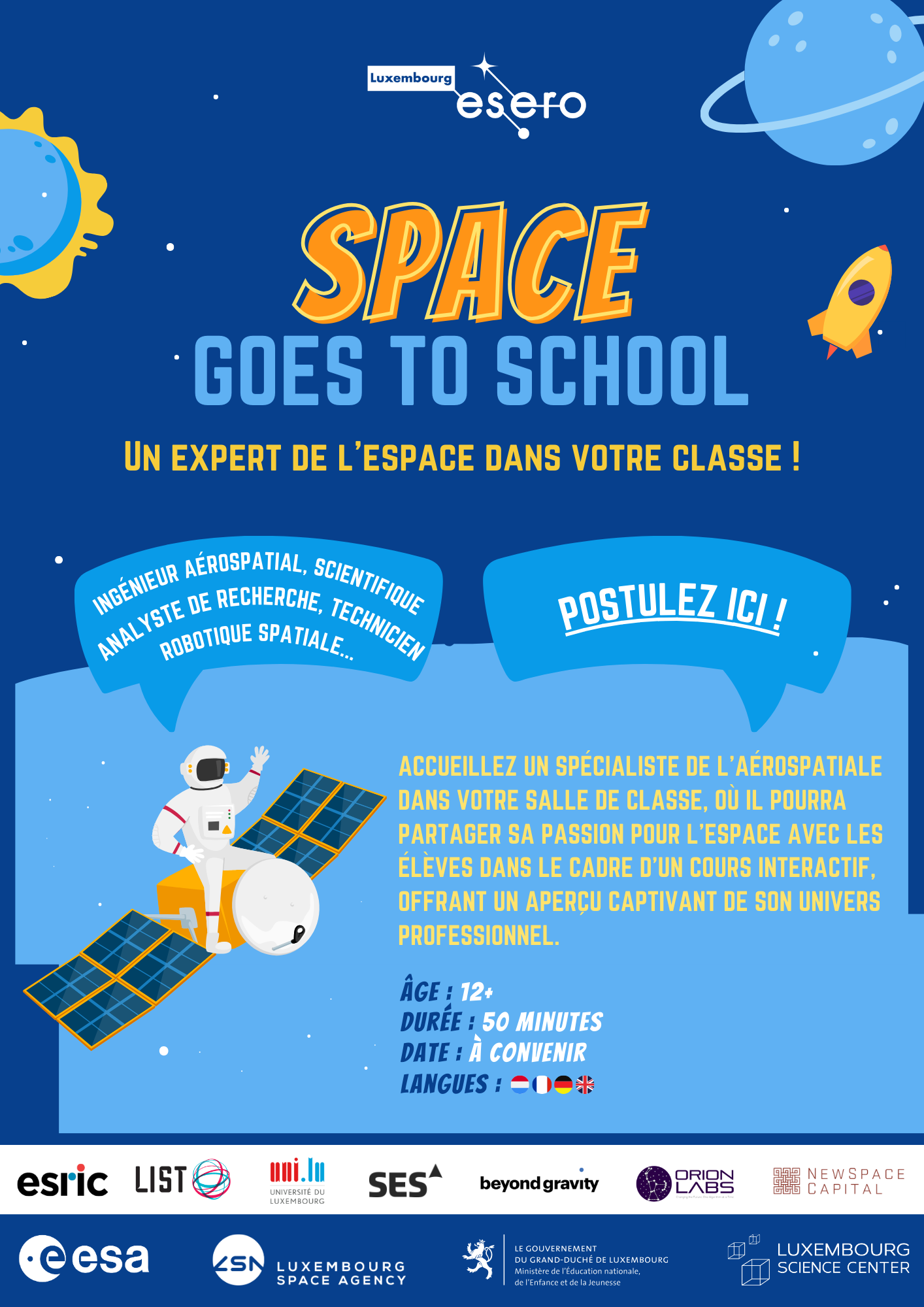 Space Goes to School Secondaire - FR