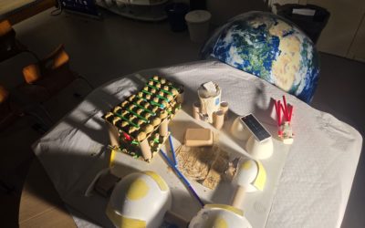 Wir haben Mondbasen gebaut
